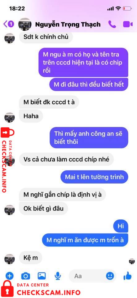 针对的证据 Nguyễn Trọng Thạch