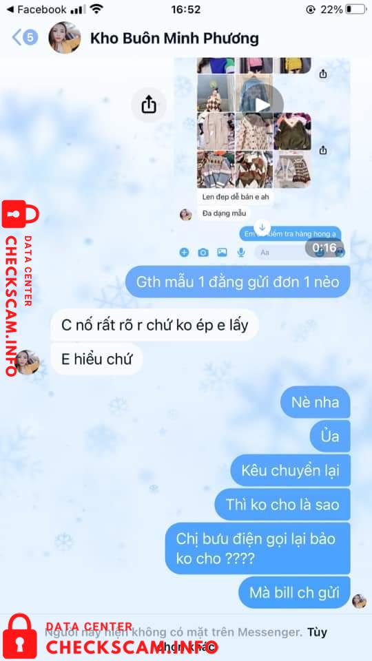 针对的证据 Võ Thị Minh Phương