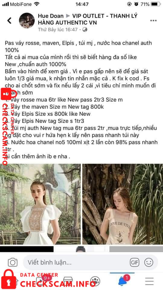 针对的证据 Doan Thi Thu Hue