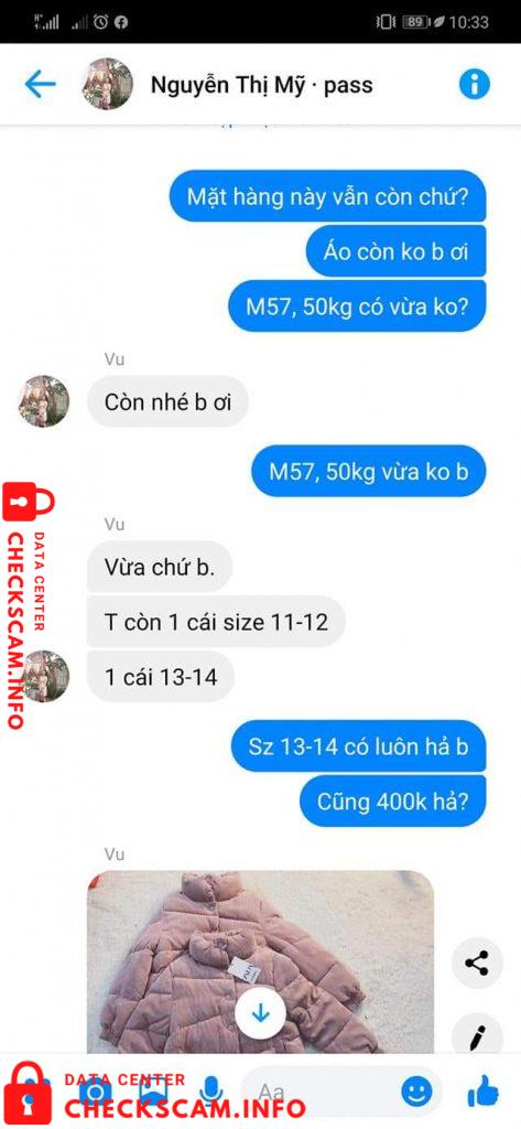 针对的证据 Trần Thị Thương