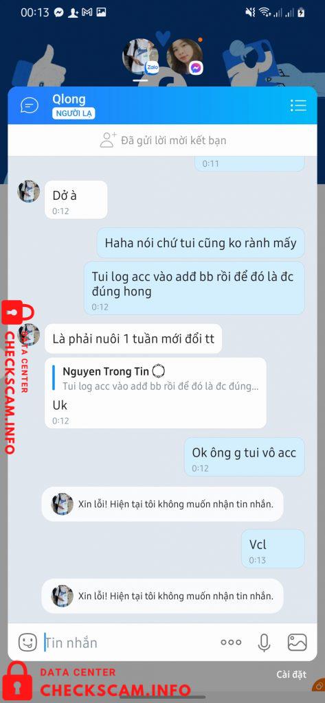 针对的证据 Lê Quang Long