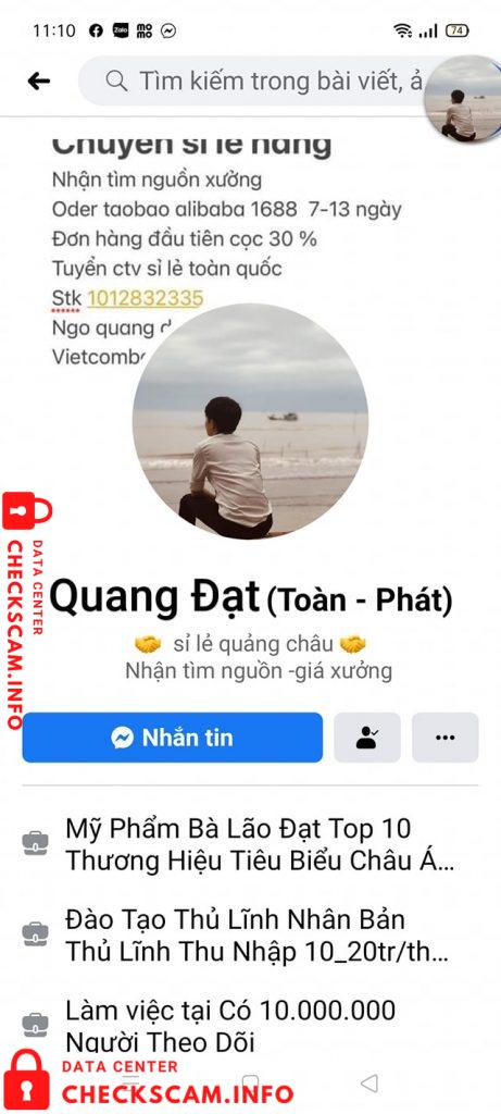 针对的证据 Ngo Quang Dat