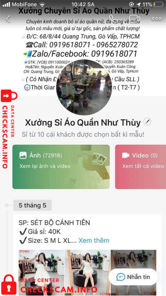 针对的证据 Nguyễn Xuân Công