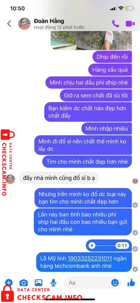 针对的证据 Doan Thi Hang