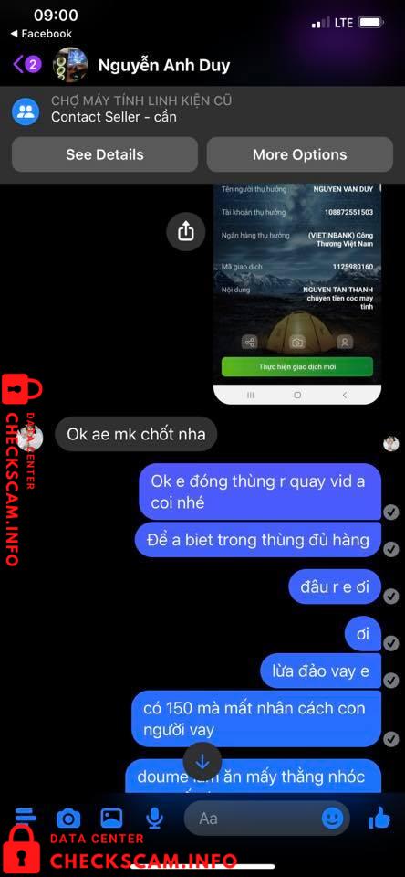 针对的证据 Nguyen Van Duy