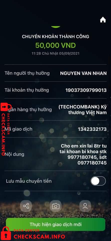 针对的证据 Nguyen Van Nhan