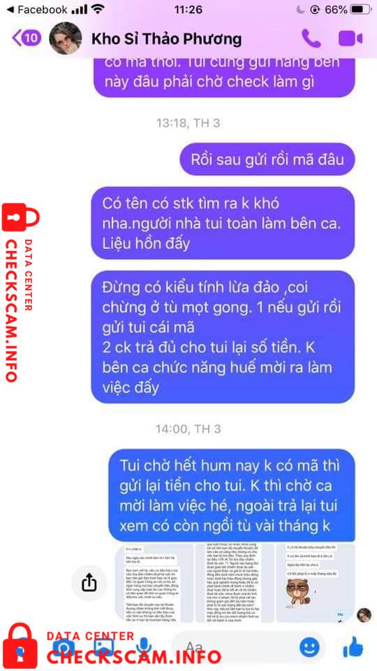 针对的证据 Nguyễn Thị Phương Thảo