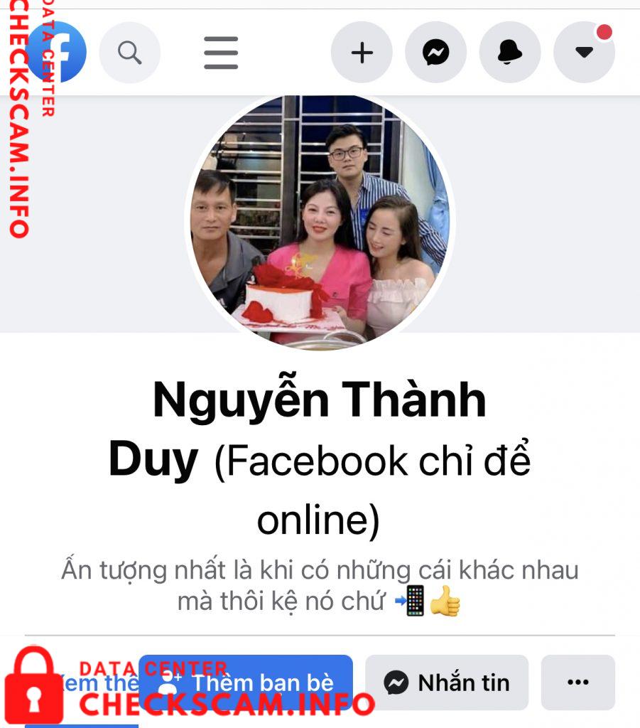 针对的证据 Nguyễn Thành Duy