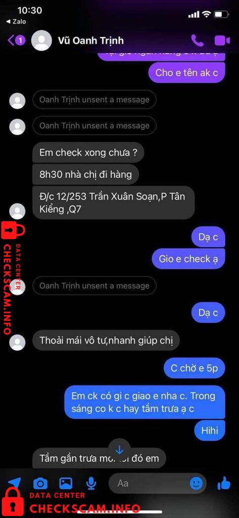 针对的证据 Le Thi Kim Oanh