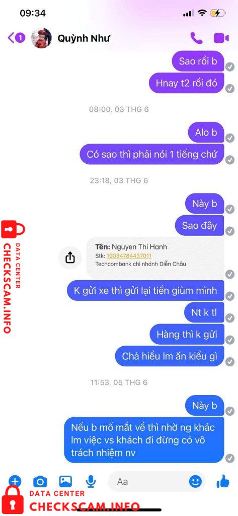 针对的证据 Dương Quỳnh Như