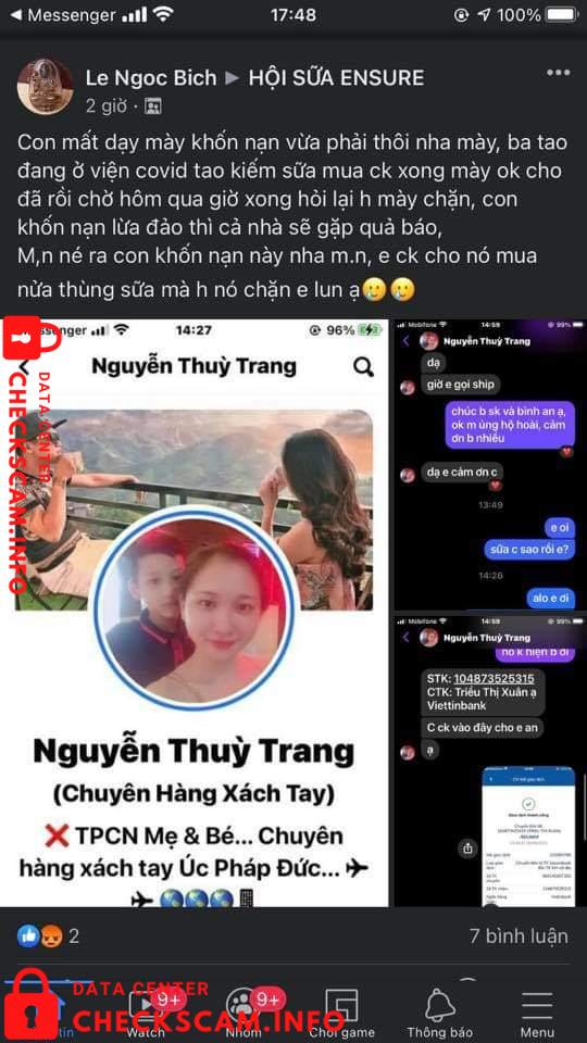 针对的证据 Triều Thị Xuân