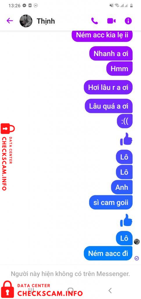 针对的证据 Thịnh Phú