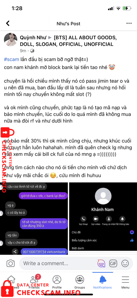 针对的证据 Nguyen Thi Tham