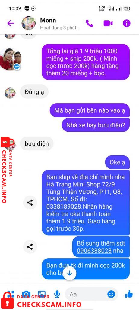 针对的证据 Nguyen Thi Tieu Ngoc