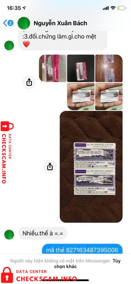 针对的证据 Nguyễn Xuân Bách