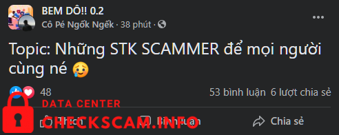针对的证据 Danh sách stk