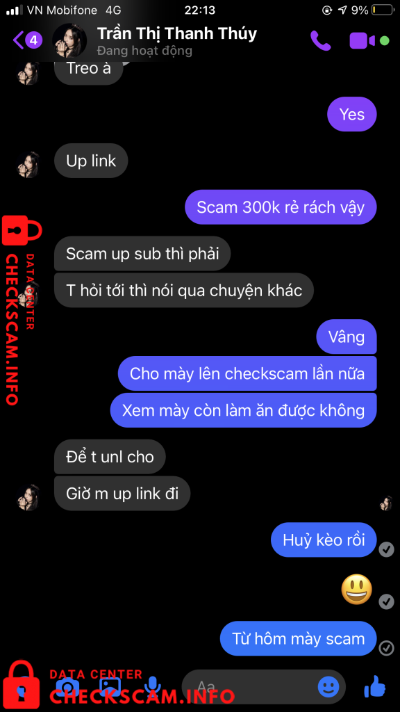 针对的证据 Trần Thị Thanh Nhàn