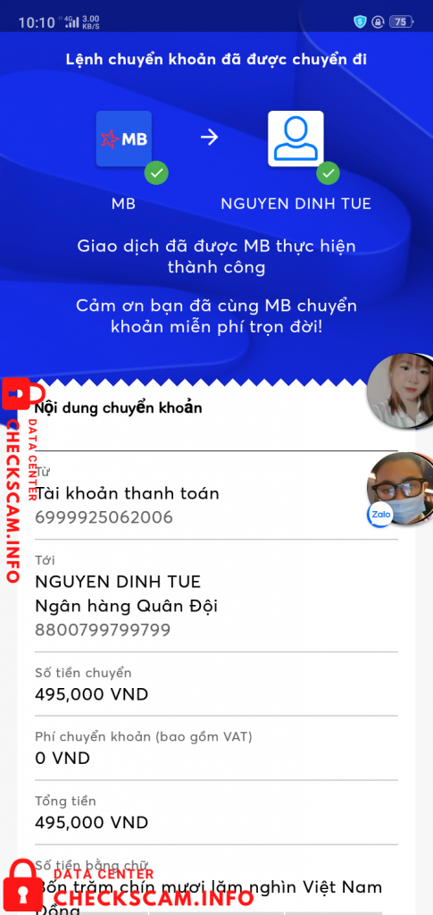 针对的证据 Nguyễn Đình Tuệ
