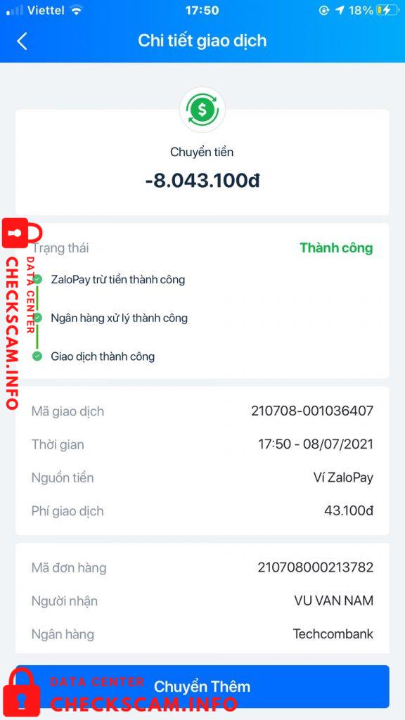 针对的证据 Vũ văn nam