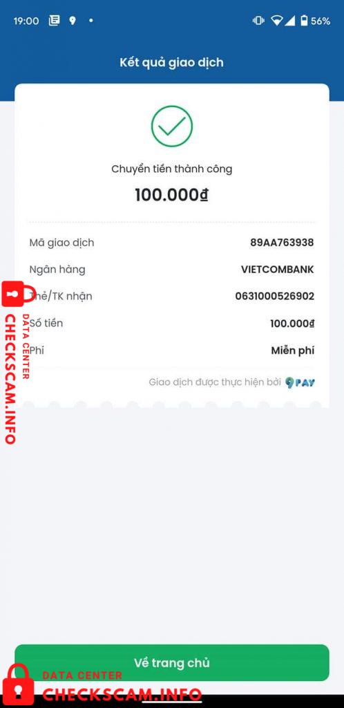 针对的证据 Vo Trung Thanh