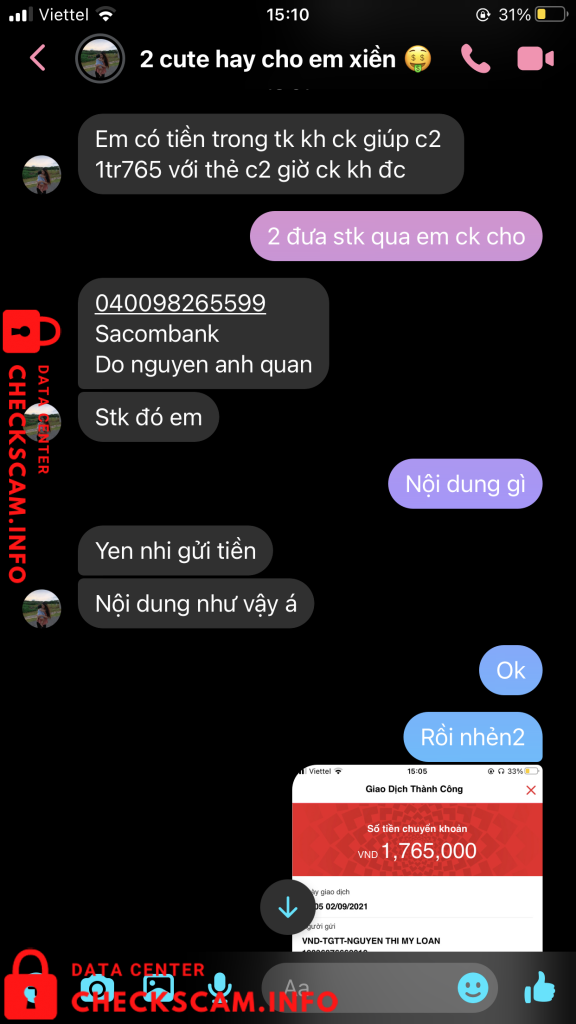 针对的证据 Do Nguyen Anh Quan