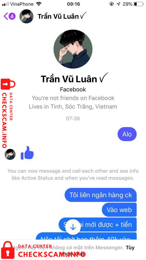 针对的证据 Tran Van My