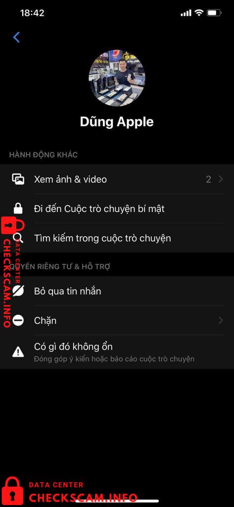 针对的证据 Hoàng Thế Dũng