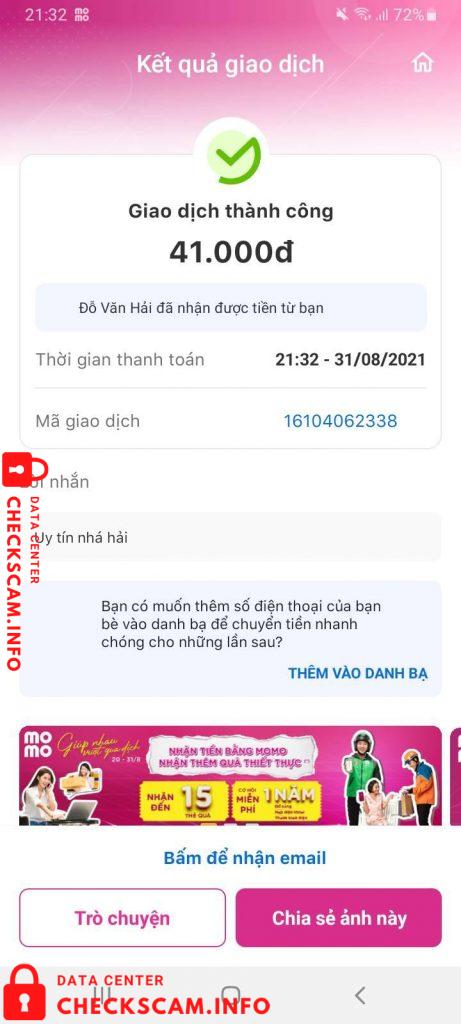 针对的证据 Đỗ Văn Hải (FB:Kiều Văn Thái)