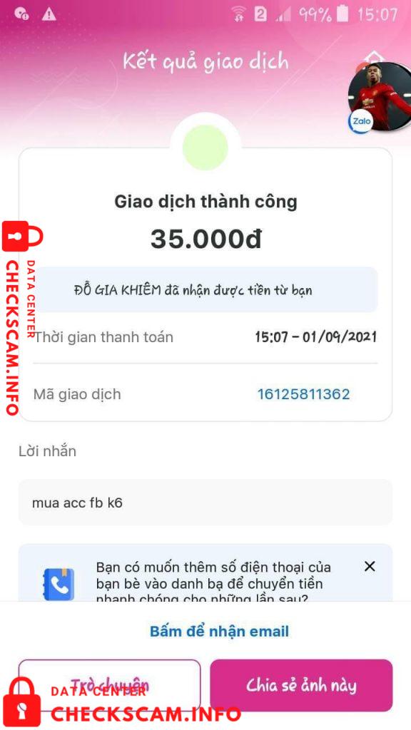 针对的证据 Đỗ Gia Khiêm