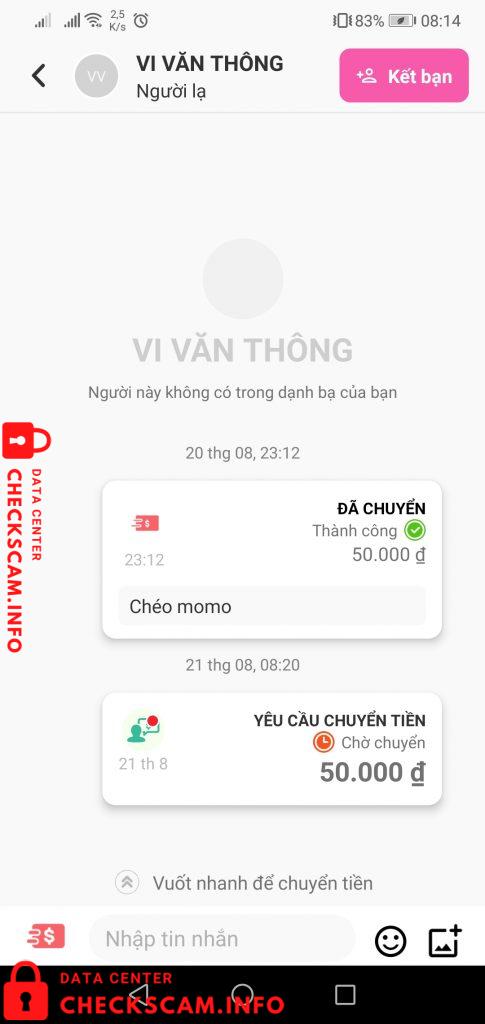 対する証拠 Vi Văn Thông