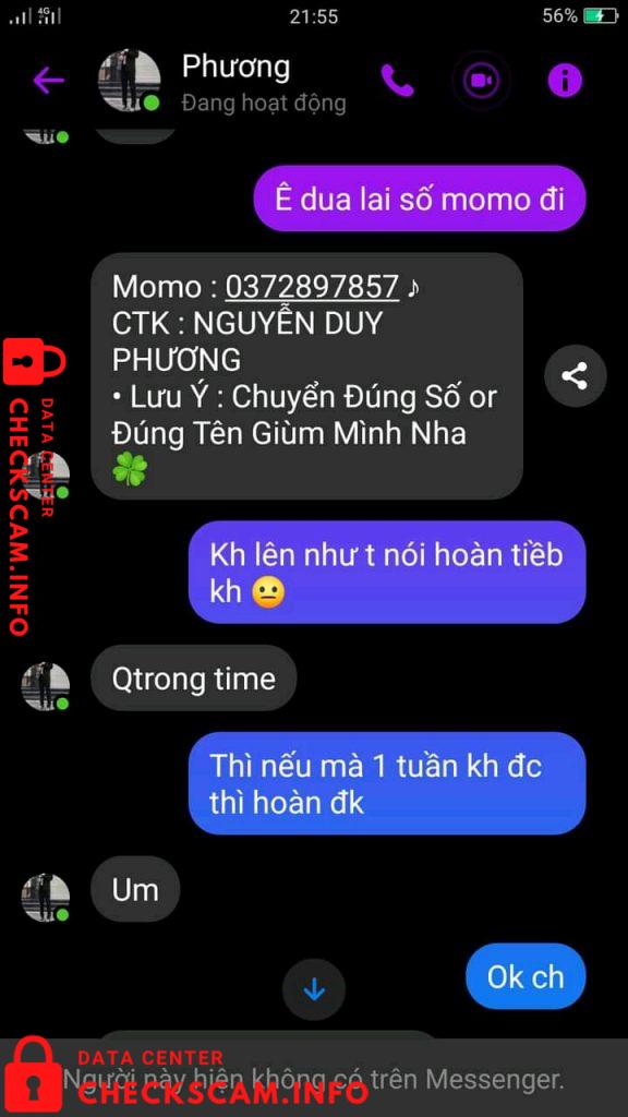 対する証拠 Nguyễn Duy Phương