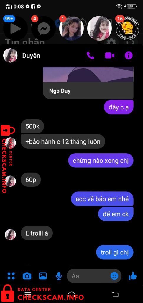 対する証拠 Tran Minh Luan