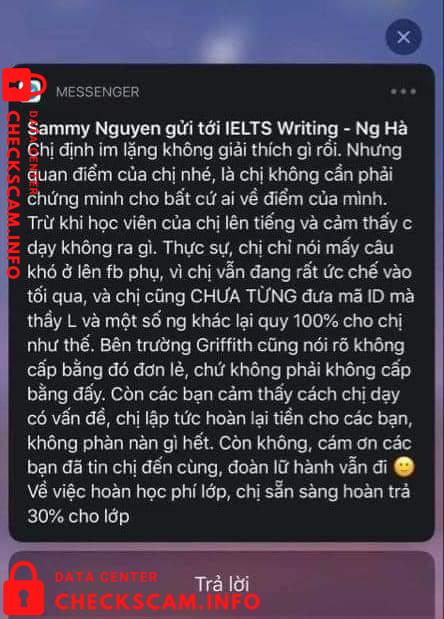 対する証拠 Nguyễn Thị Hà