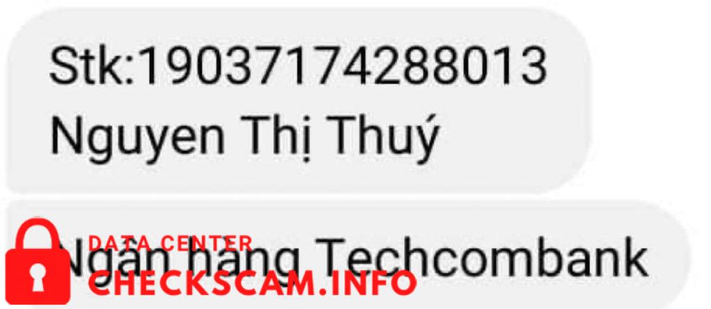 対する証拠 Nguyen Thi Thuy
