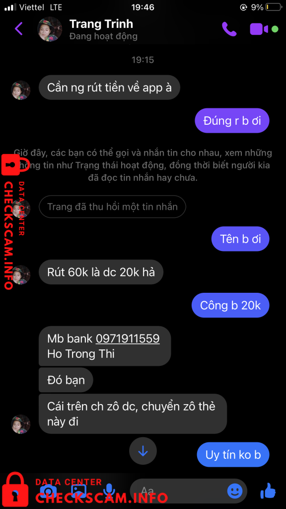 対する証拠 Hồ Trọng Thi