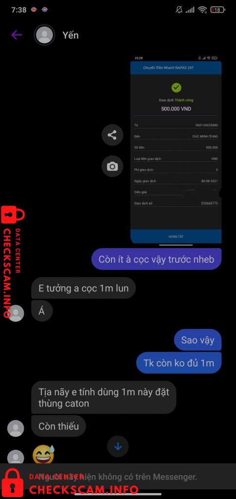 対する証拠 Đức Minh Tùng