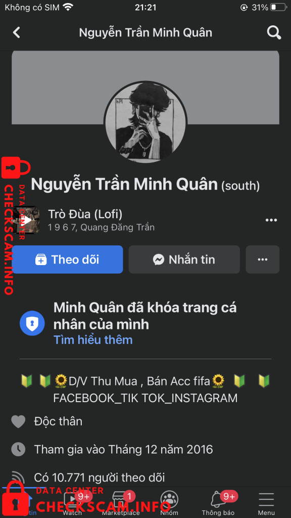 対する証拠 Nguyễn Trần Minh Quân