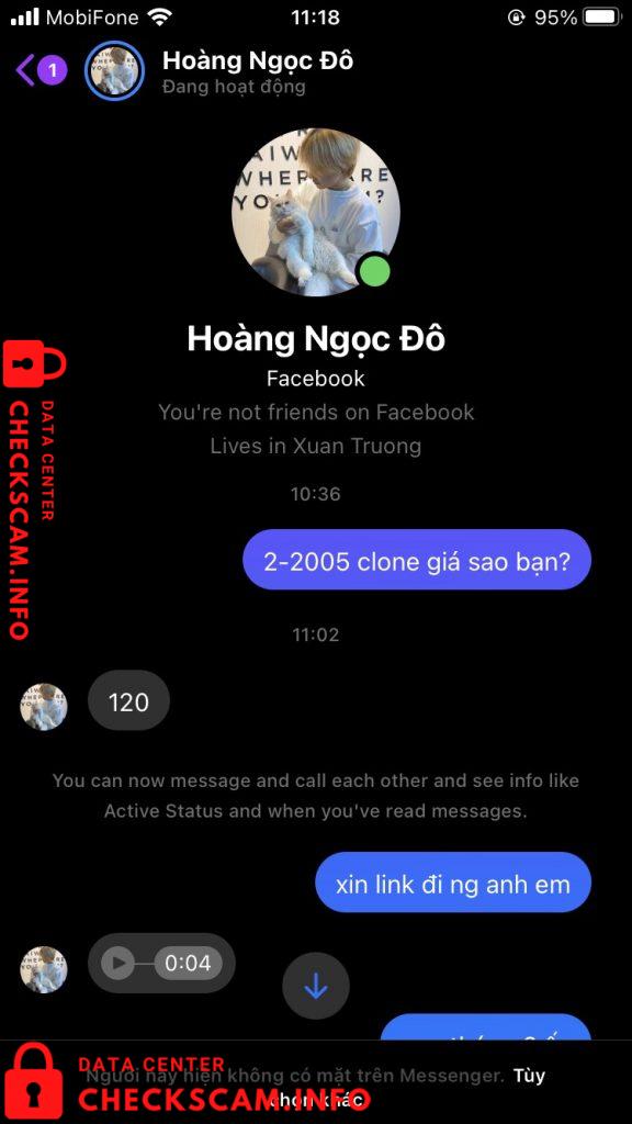 対する証拠 Tran Dang Khoa