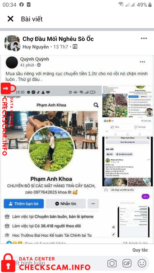 针对的证据 Nguyễn Khắc Tại
