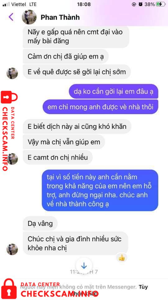 针对的证据 Phan Thành