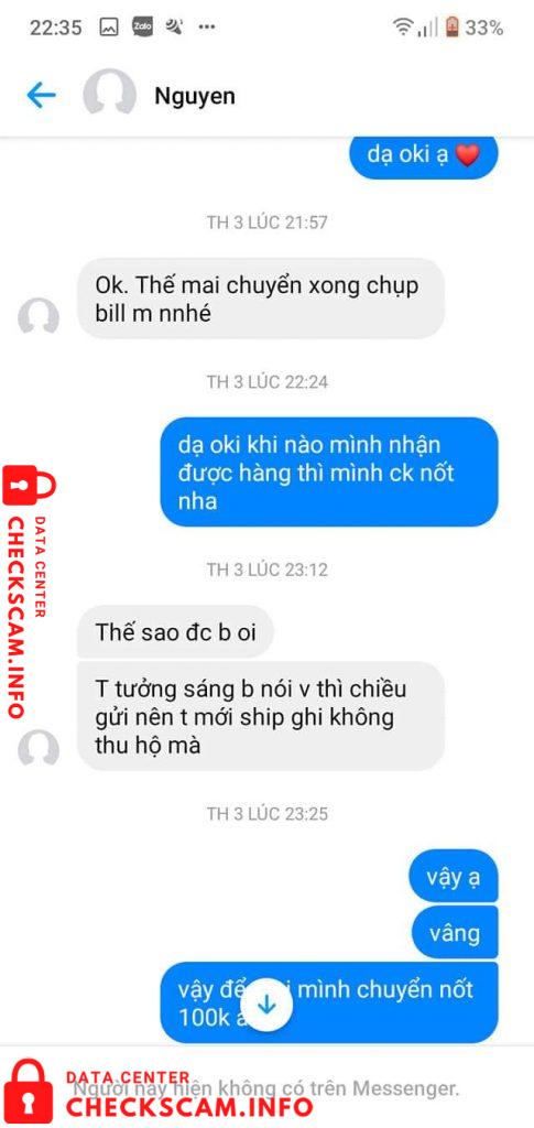 対する証拠 Le Thi Mai Hoa