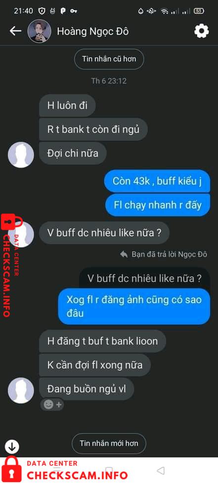 Evidence against Hoàng Ngọc Đô