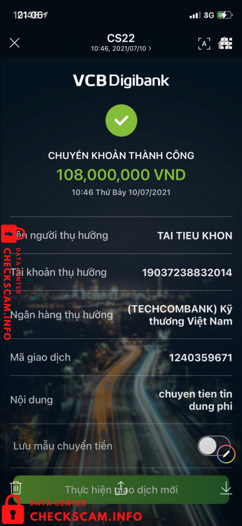 対する証拠 Tài Tiểu Khôn