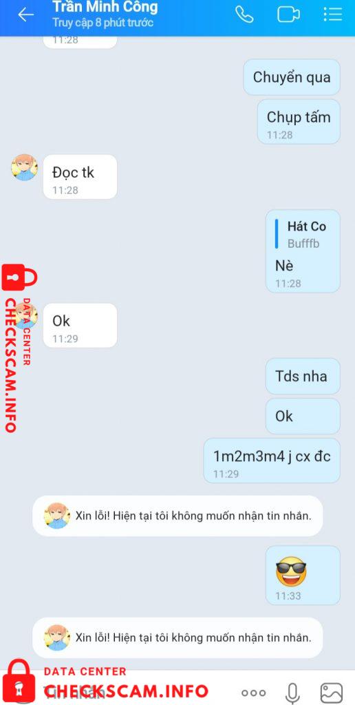 Evidence against Trần Minh Công