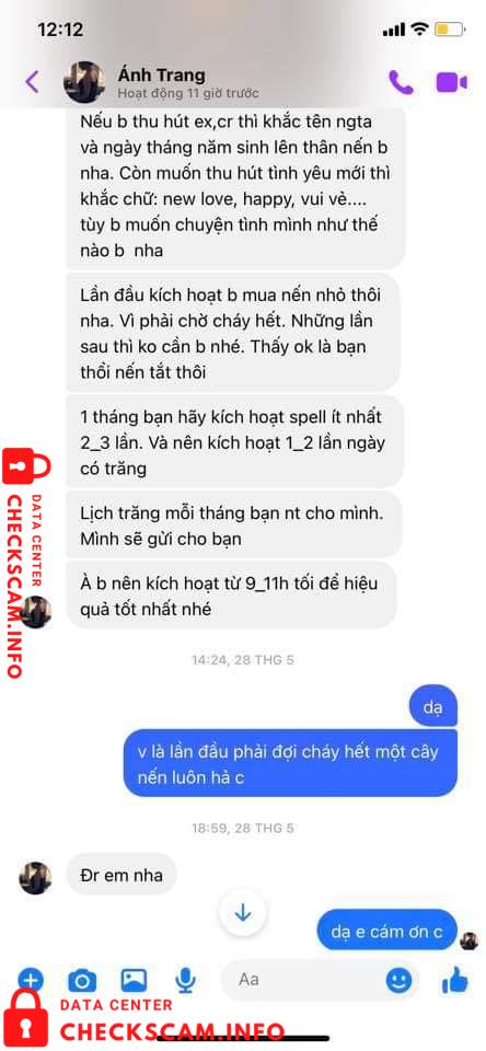 Evidence against Phan Thị Phương Thanh