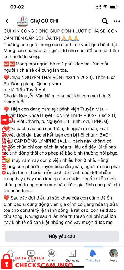対する証拠 Trần Tuyết Anh