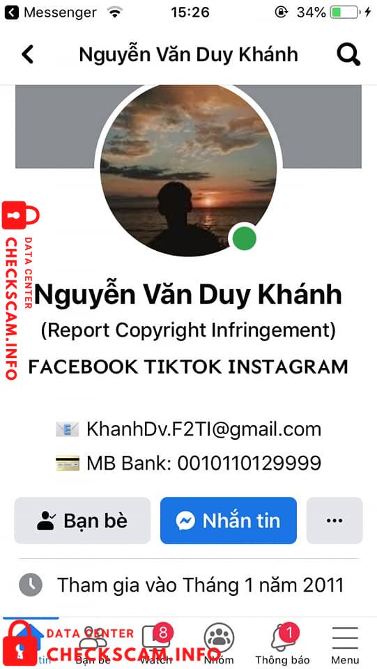 対する証拠 Nguyen Van Duy Khanh