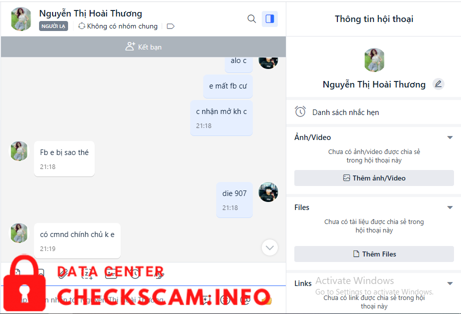 针对的证据 Nguyen Thi Hoai Thuong