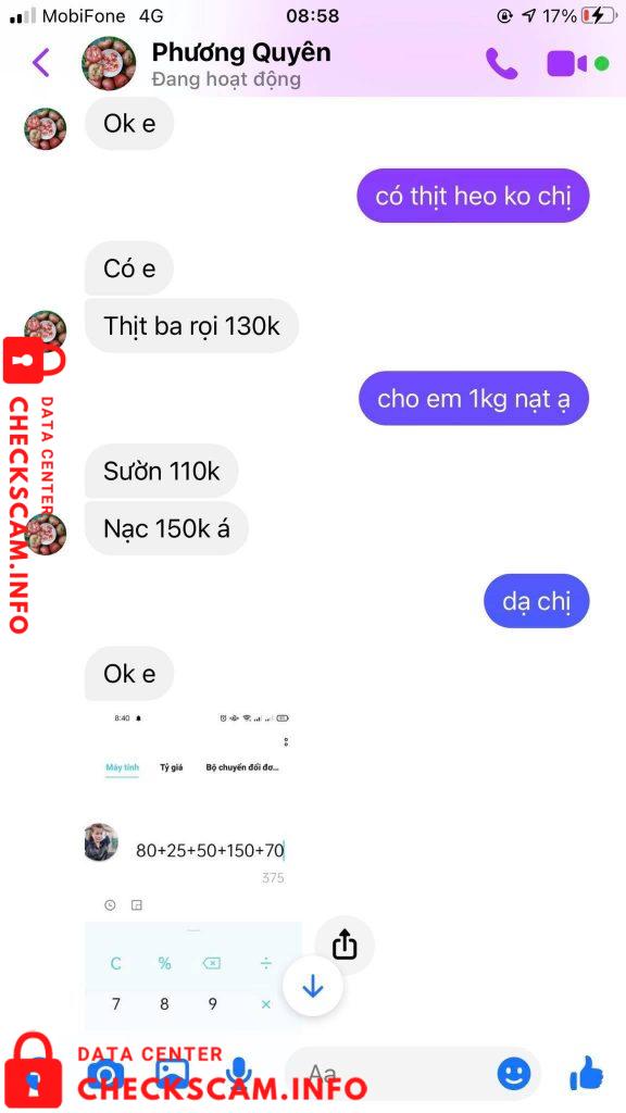 针对的证据 Vu Thi Quyen