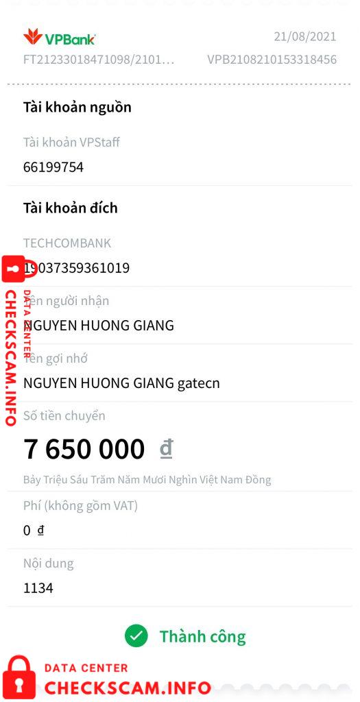 针对的证据 Dang Trung Thanh